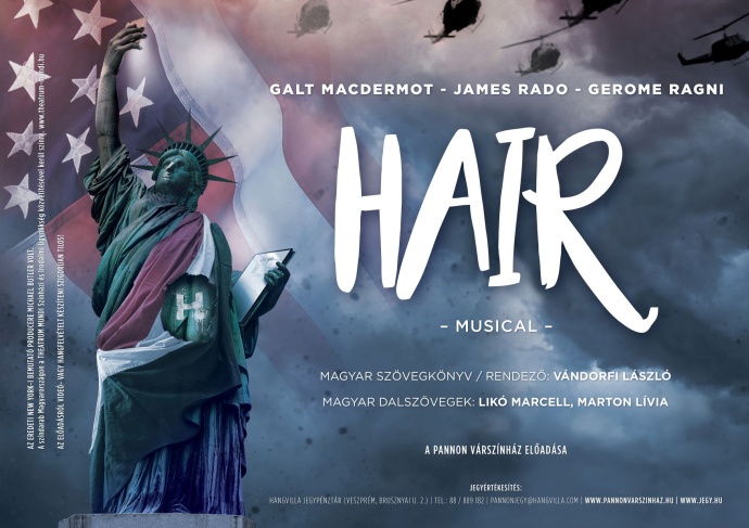 Hair musical turné - Jegyek itt!